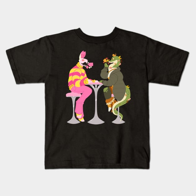 First Date Kids T-Shirt by Crisis Arts